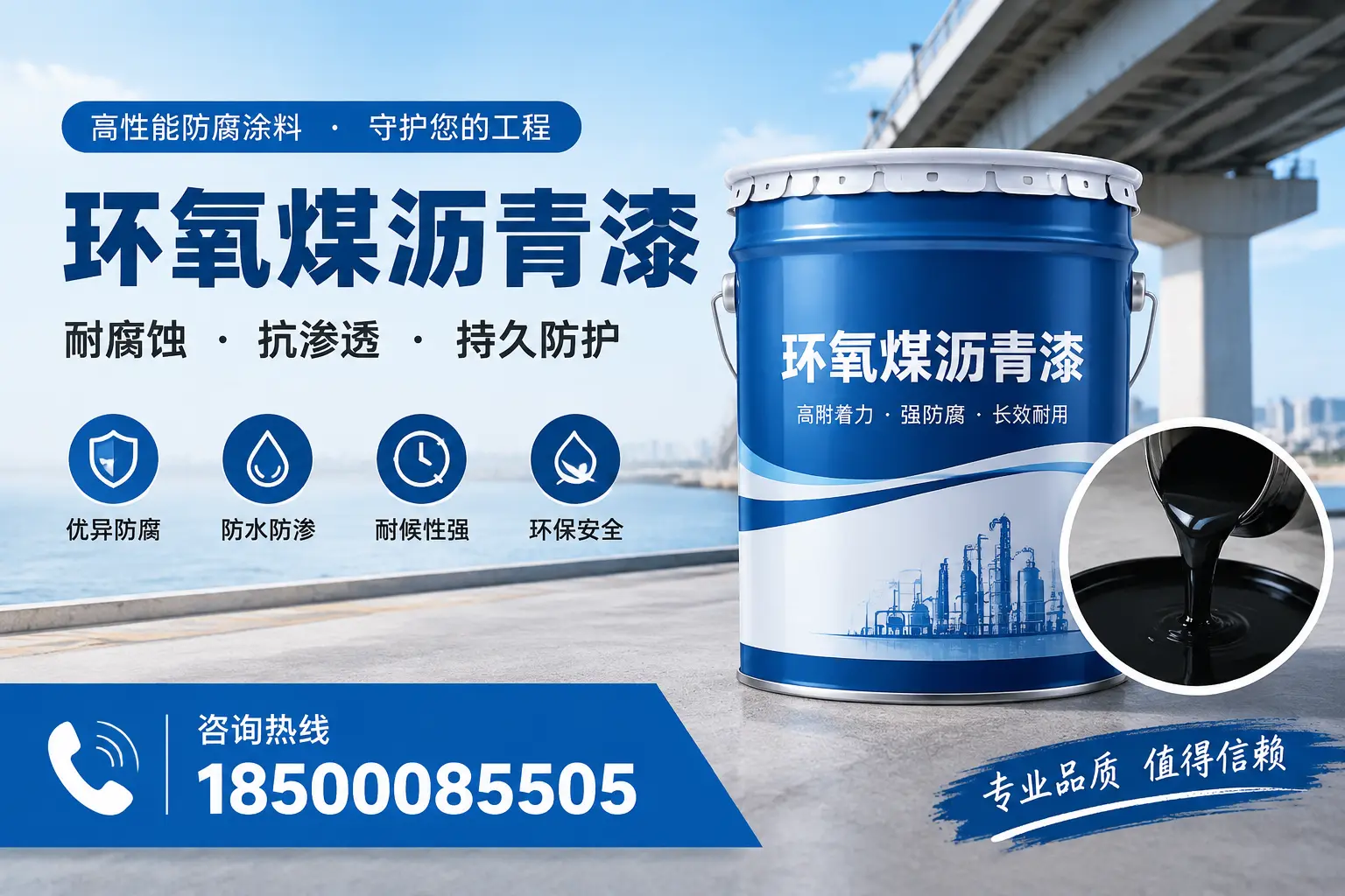如何确保环氧煤沥青漆施工质量？成都用户的质量控制